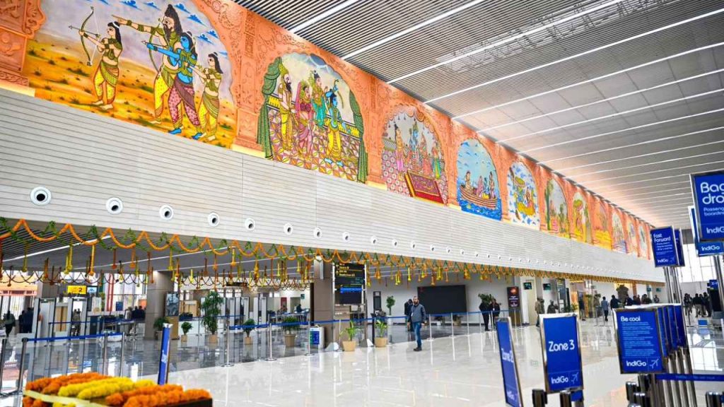 Ayodhya Airport Inside Design
