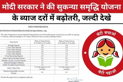 Sukanya Samriddhi Yojana